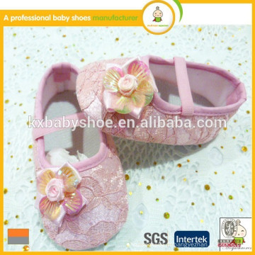 Nouveau bébé rose chaud belle fleur fashion girls baby toddler shoes